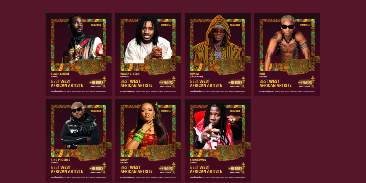 Artiste in the same category