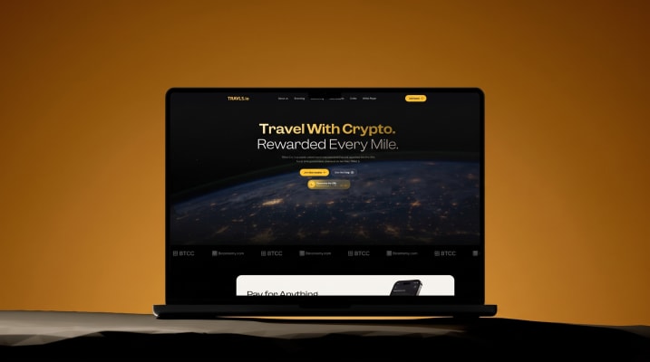 Travls.io Website Mockup
