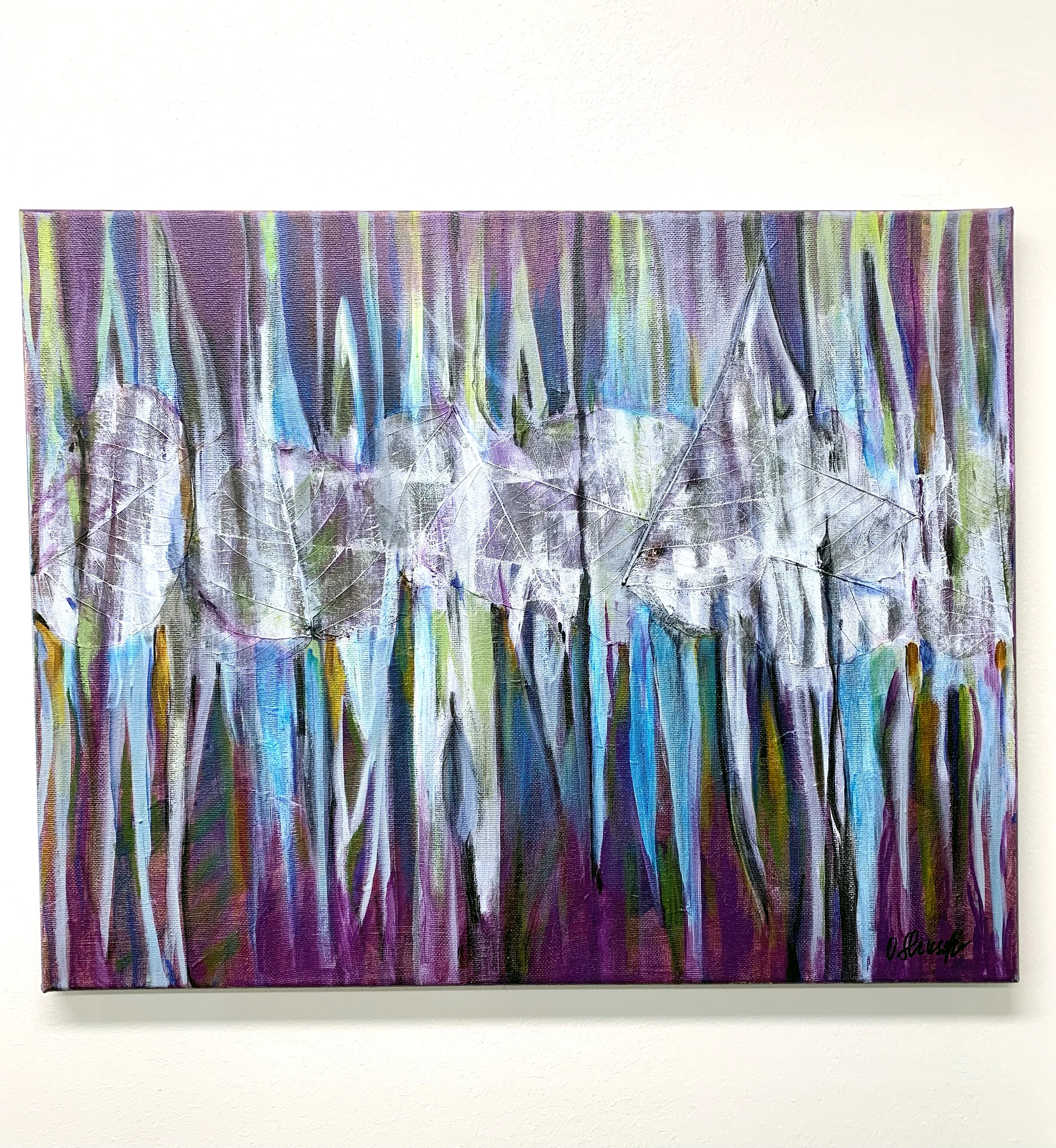 Fishing - Original Acrylic Painting on 16x20 canvas - Flower Delivery Bellevue | Florum