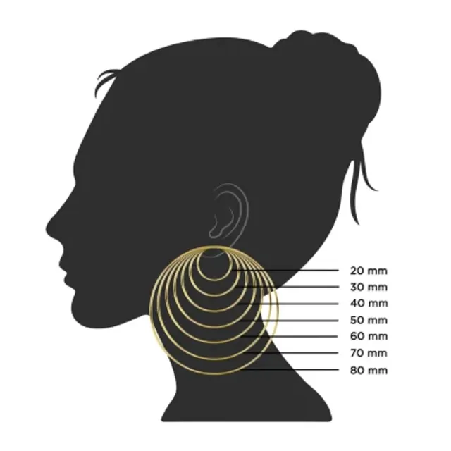 Blue and Gold Beaded Hoop Earrings