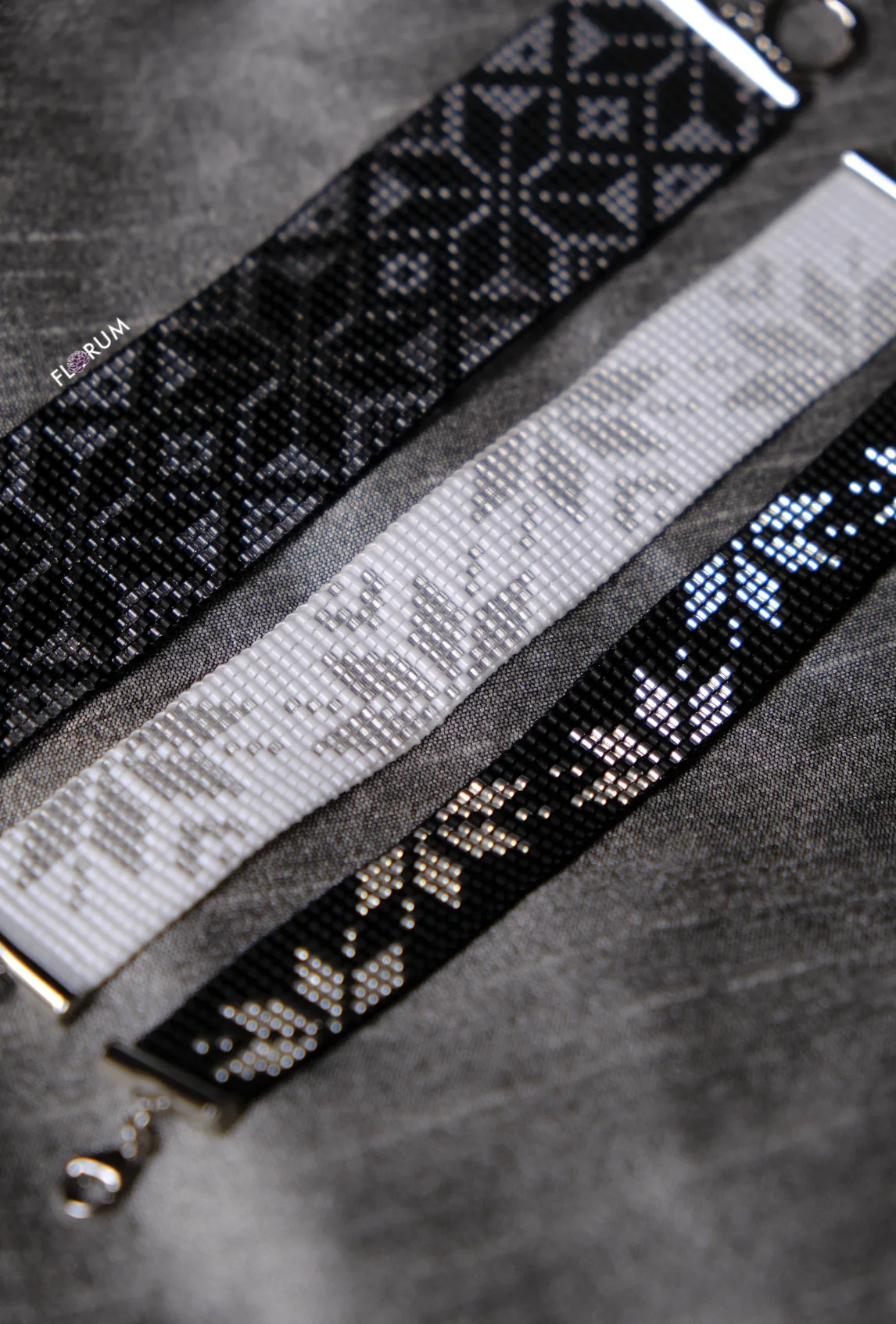 Translucent Gerdan Beaded Bracelet