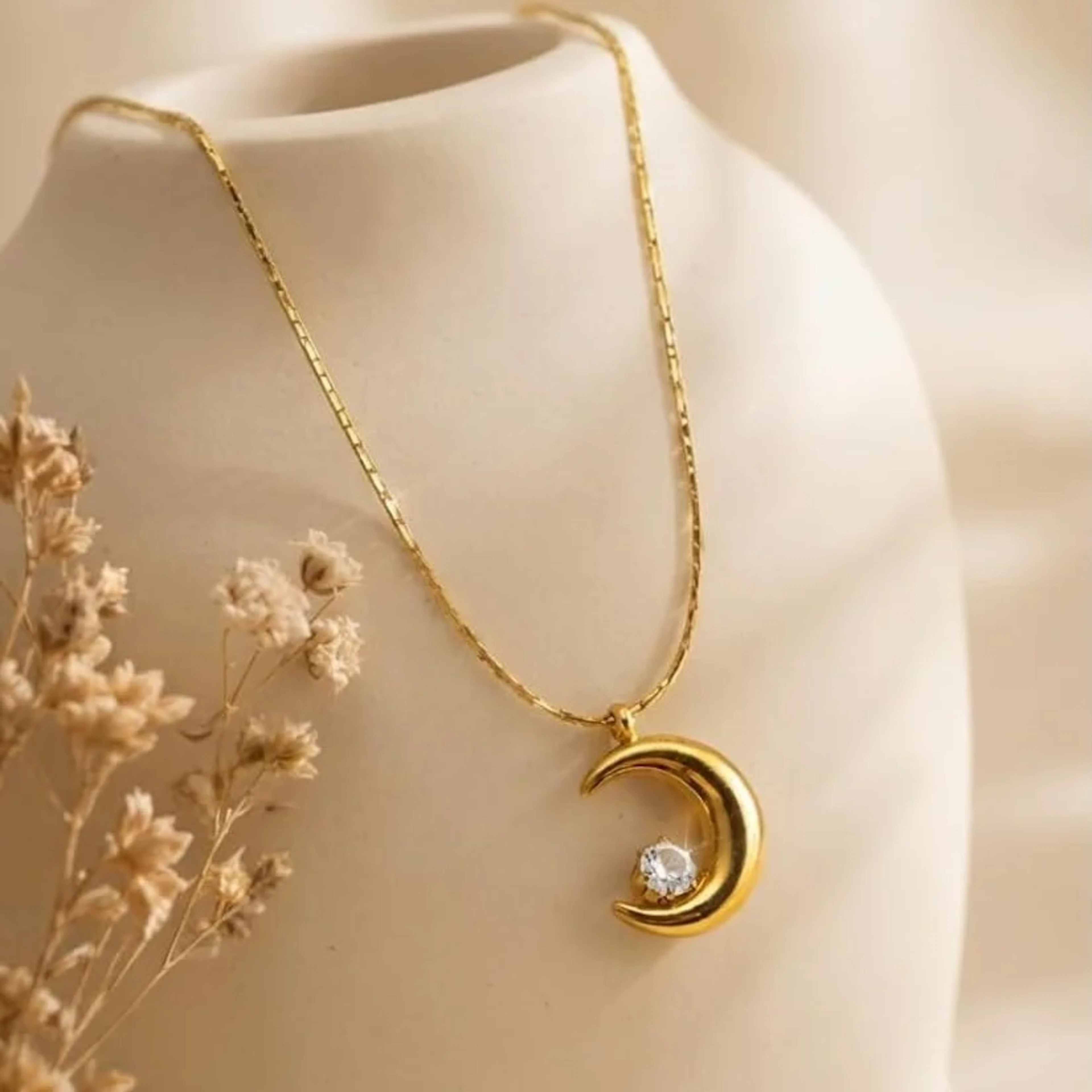 Moon necklace