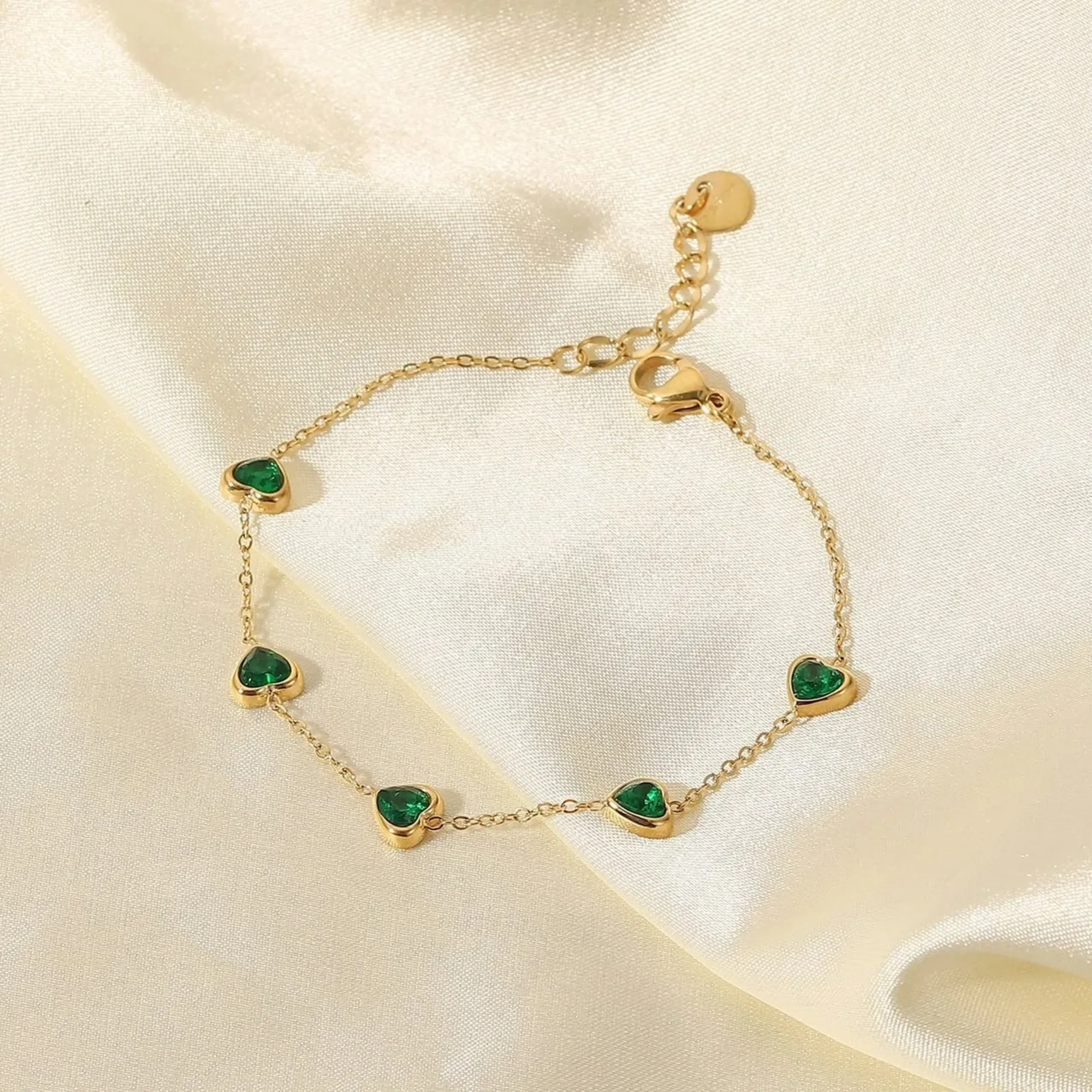Green cute bracelet