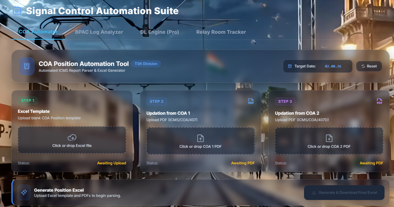 IRS Portal Hub - Next-Gen Railway Automation