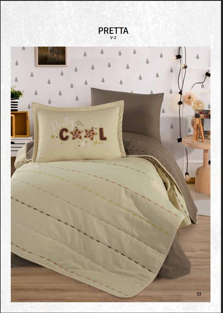 ARAN COOL VİBE ÇOCUK YATAK ÖRTÜSÜ SETİ 4
