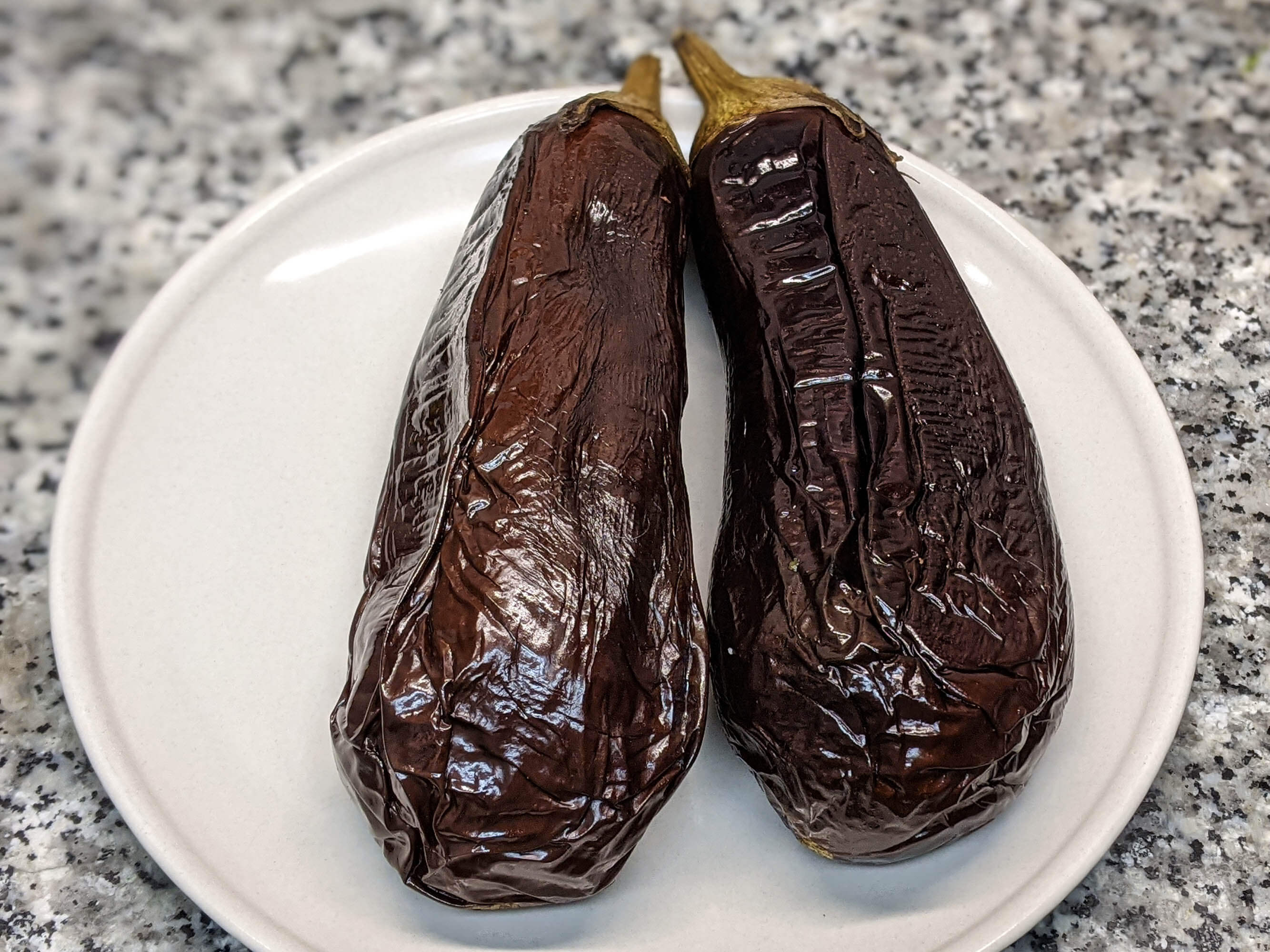 Berenjenas horneadas.