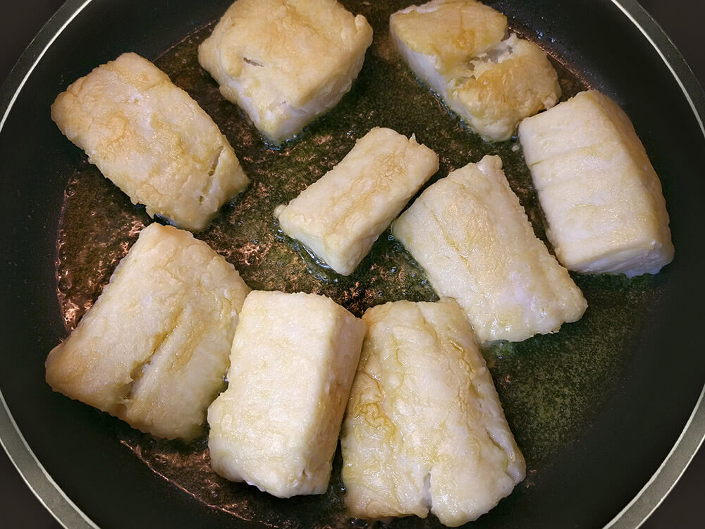 Bacalao rehogƔndose