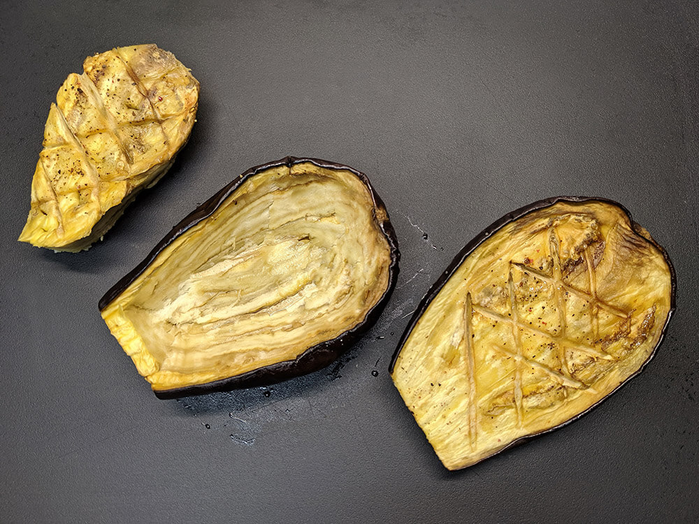 Berenjena horneada.