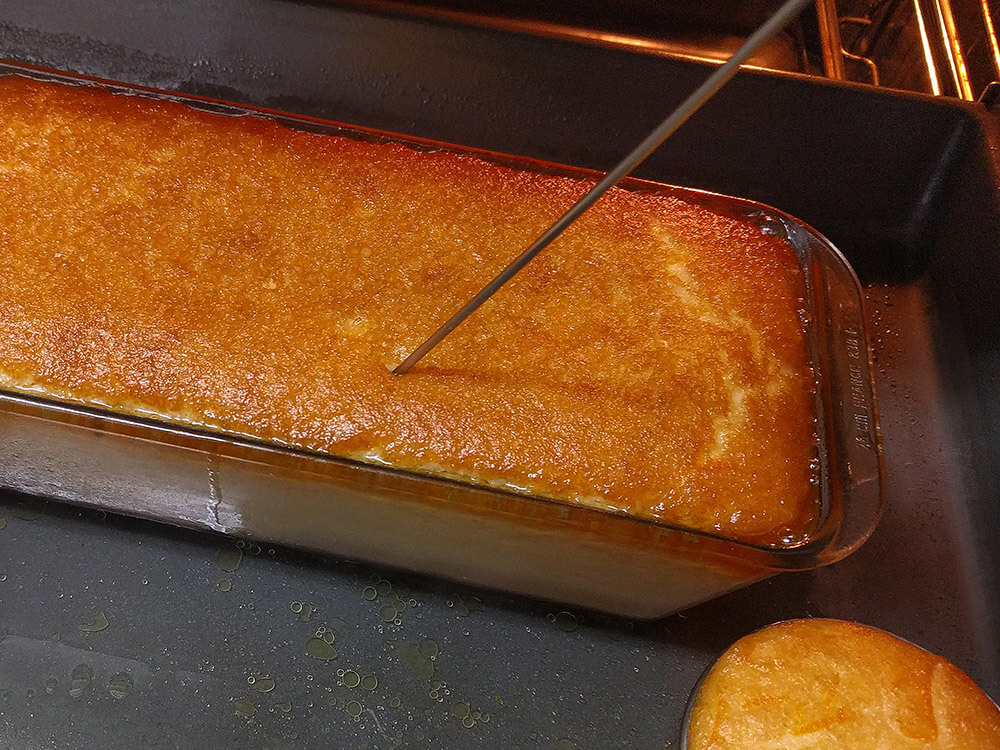 Budín horneado