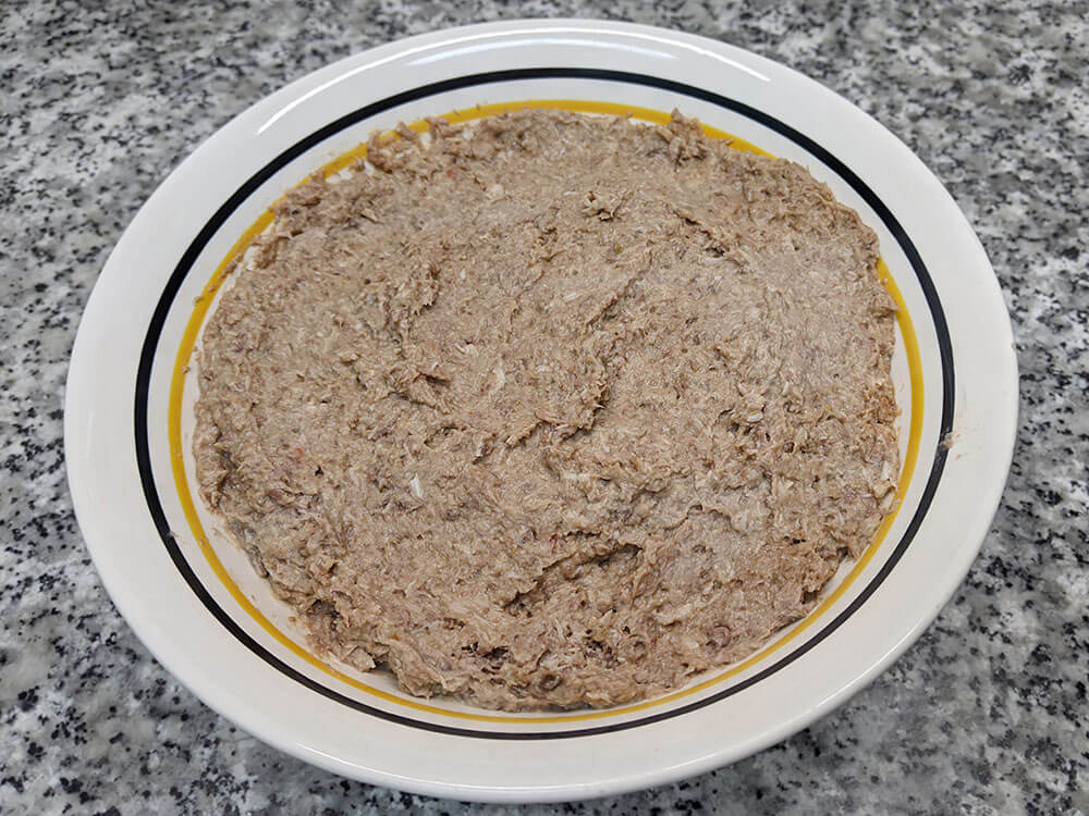 Relleno de carne.