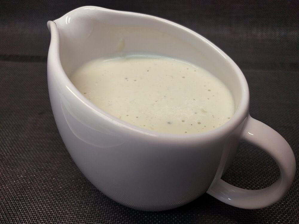 Crema de queso azul