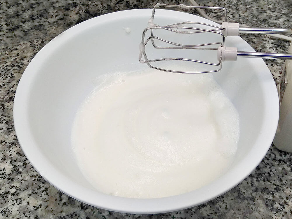 Claras montadas.