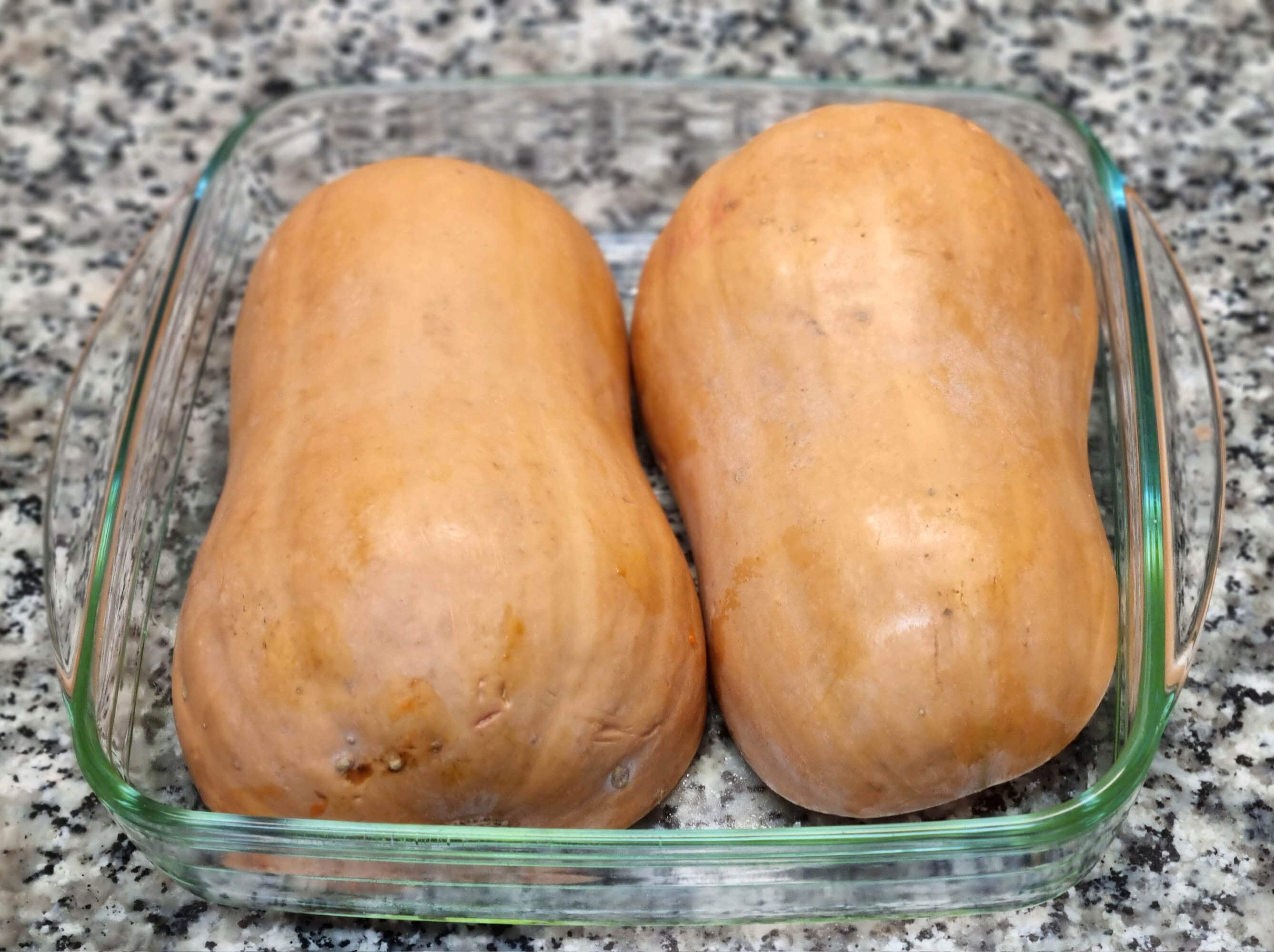Calabaza cortada.
