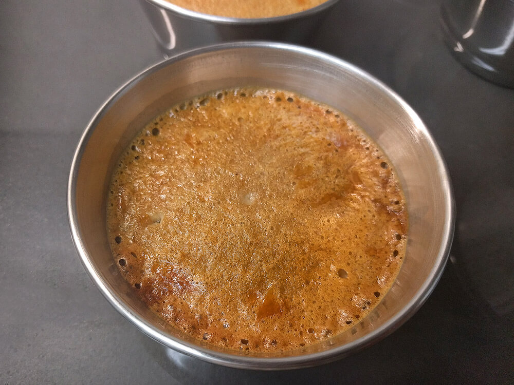 Flan de café