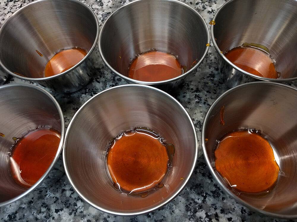 Flaneras con caramelo