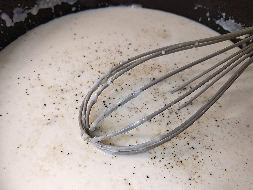 Salsa bechamel