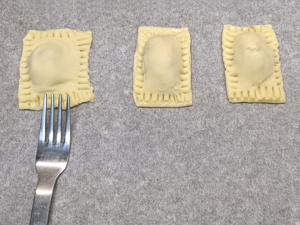 Hojaldres de paté.