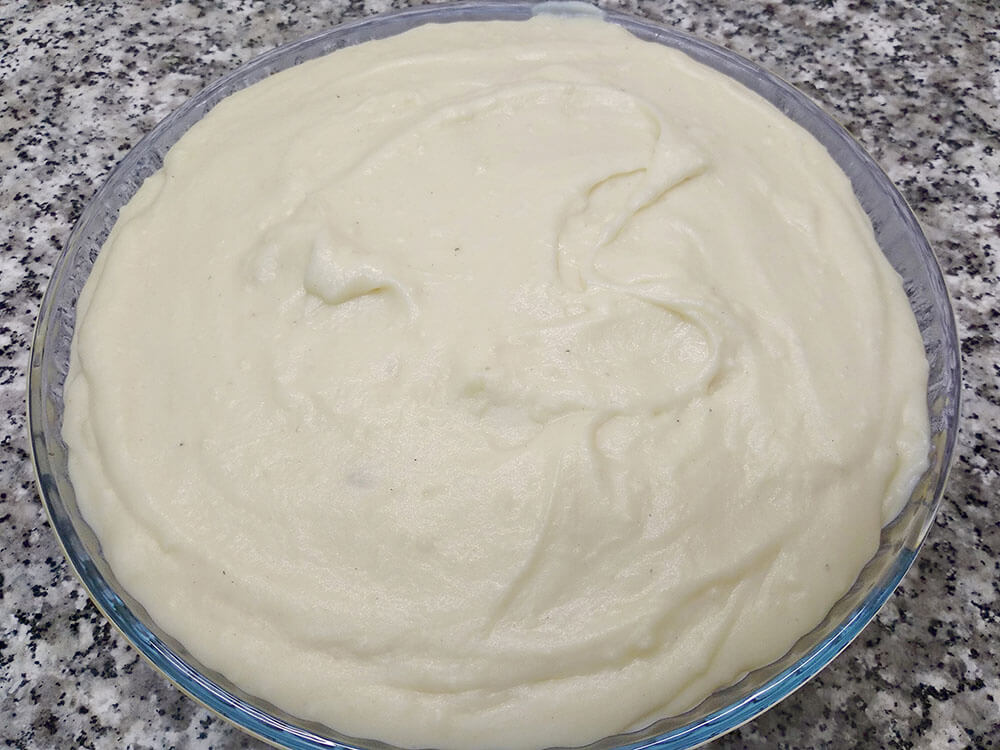 Puré de patatas.