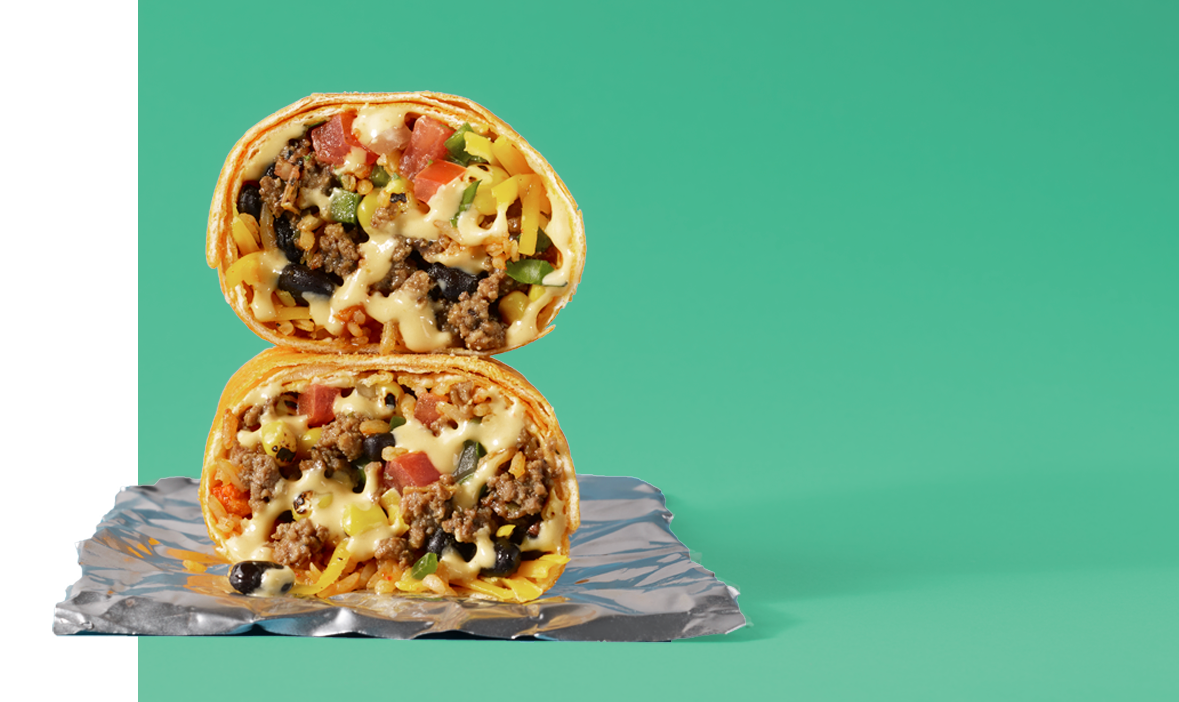 Tex Mex Flex Burrito