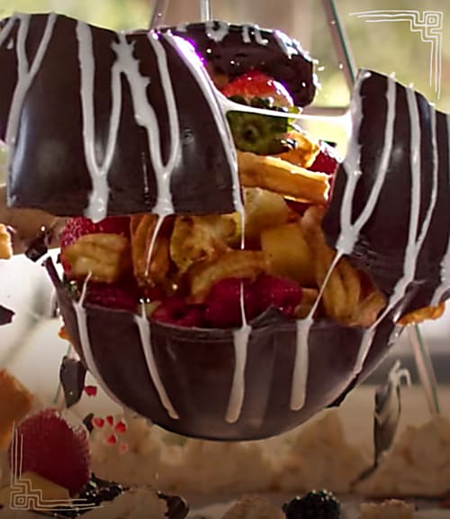 The Original Chocolate Piñata Dessert