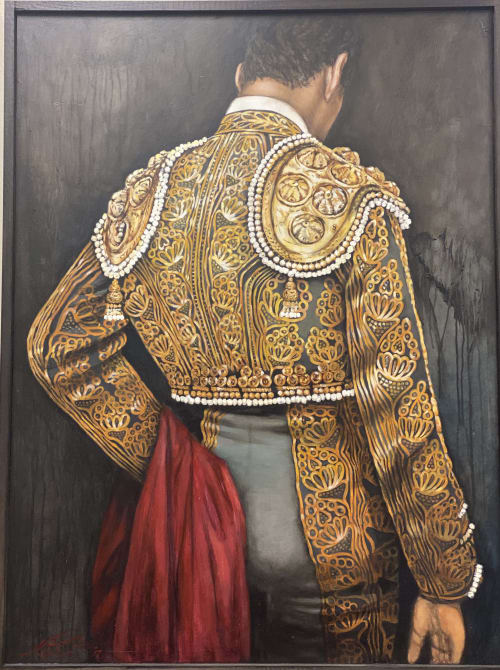 Mexican matador art