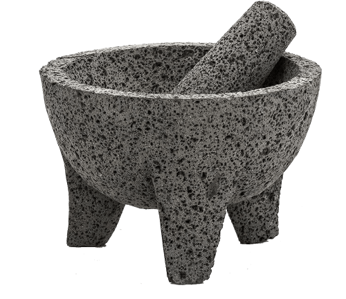 Authentic Mexican molcajete