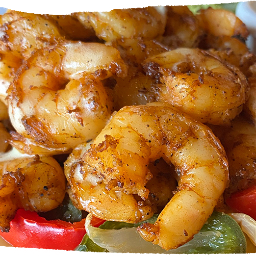 Summer Shrimp Fajitas