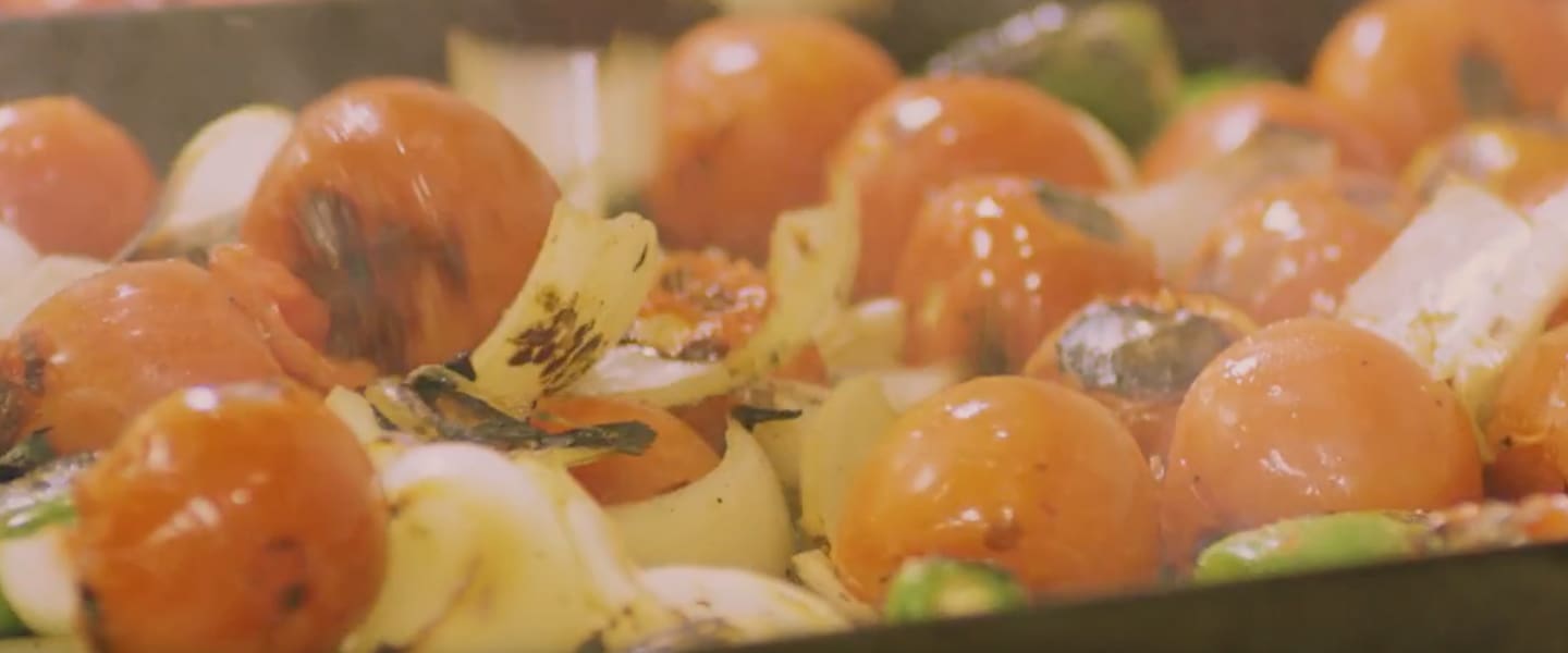 Fresh Fire-Roasted Tomatoes and Onions