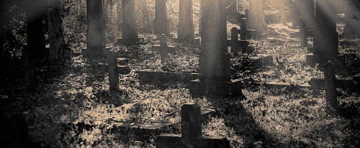 Death, grave, tombstones