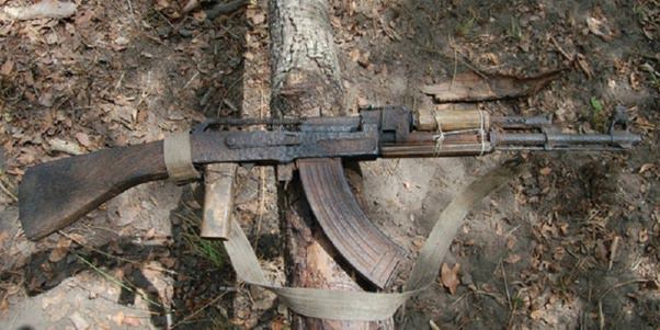 Rusty Chinese AK 47