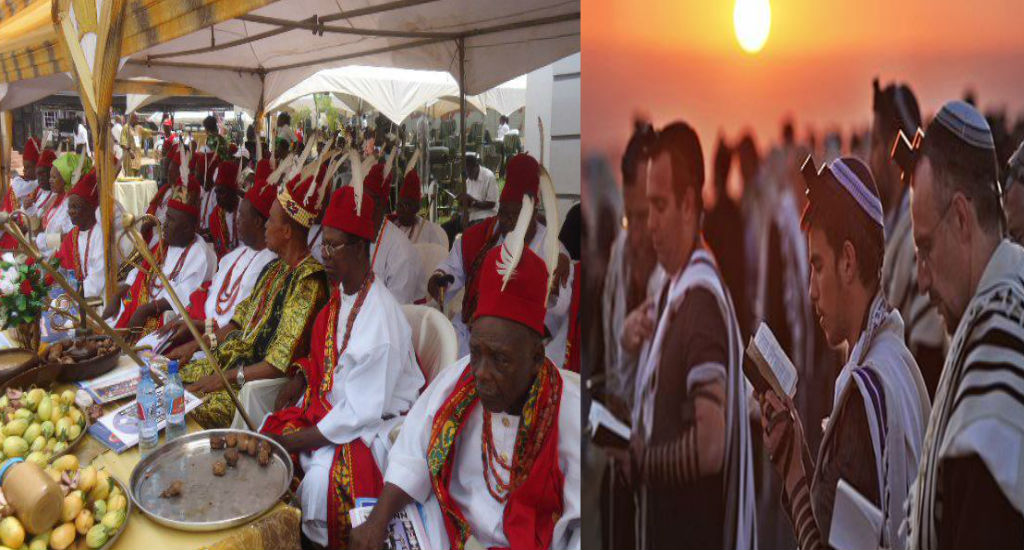 Igbo dress vs Jewish dress