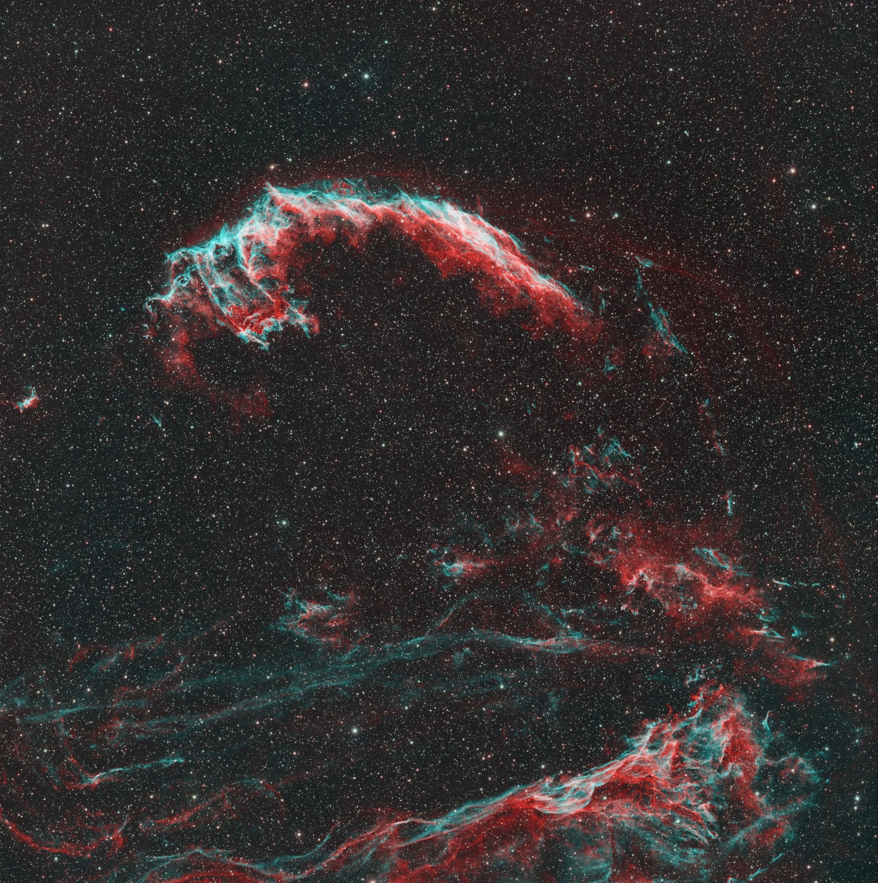 NGC6992 in HOO
