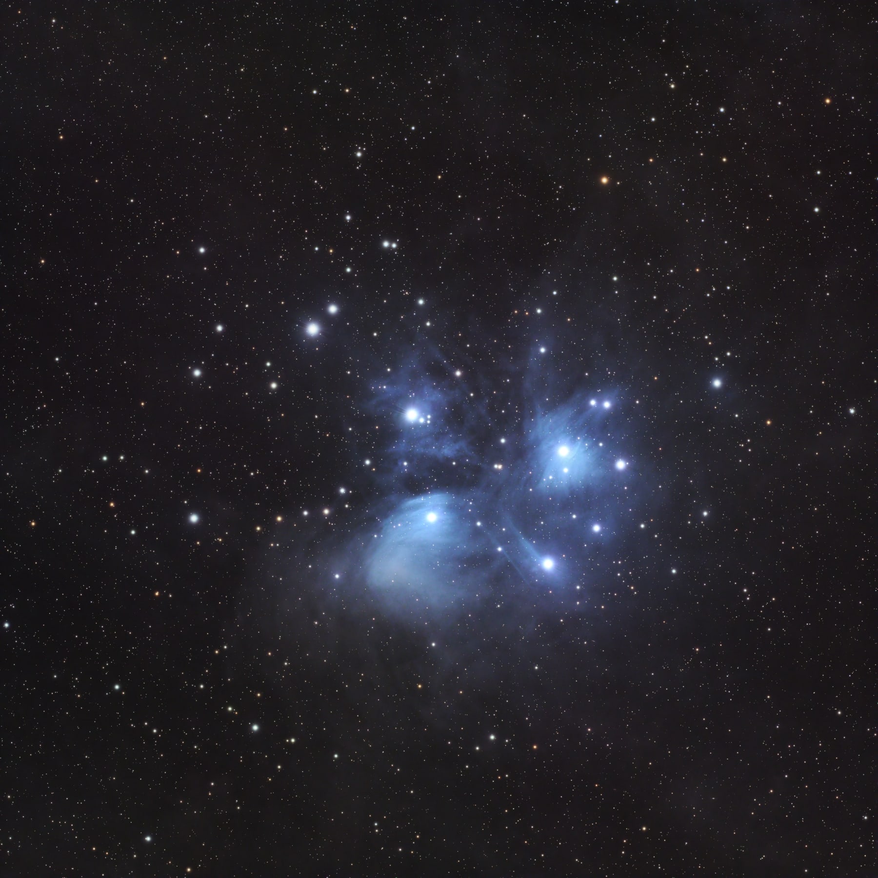M45, The Pleiades