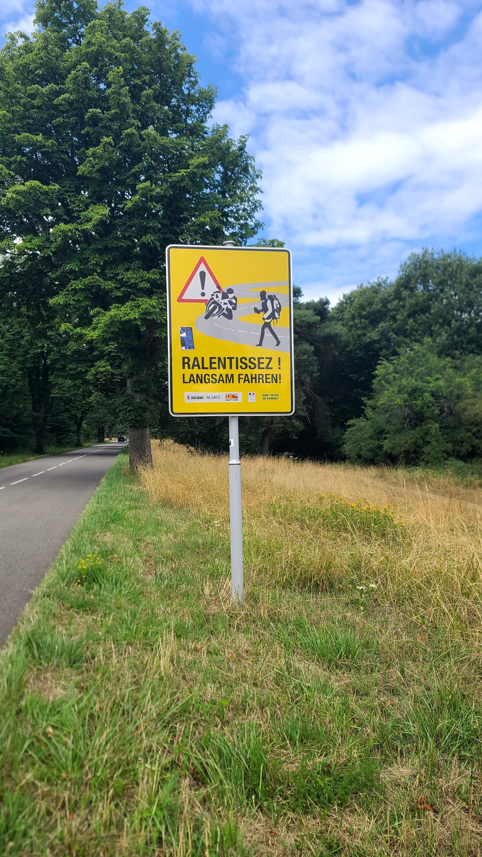 Une 1ère étape de mise en jambe bien sympathique ! Pas trop difficile ! La météo pas trop chaude.