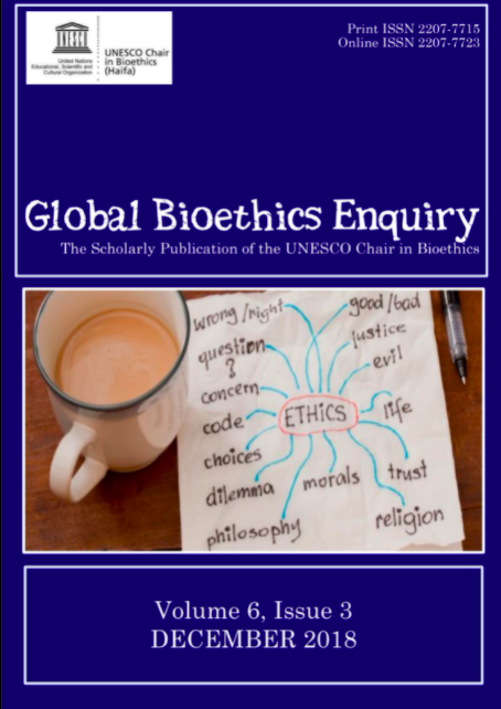 International Chair in Bioethics, Department of Education