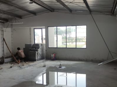 Penambahan Skat Dinding Bata
