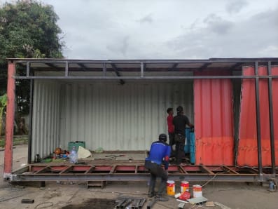 Pembuatan Box Container