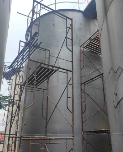 Perbaikan Dinding Tangki Timbun