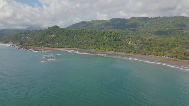 Beach of Dominicalito Costa Rica