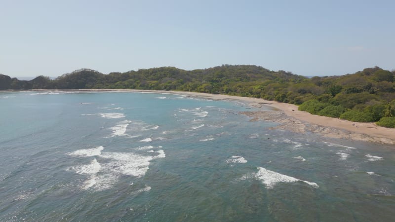 Tropical beach in Costa Rica