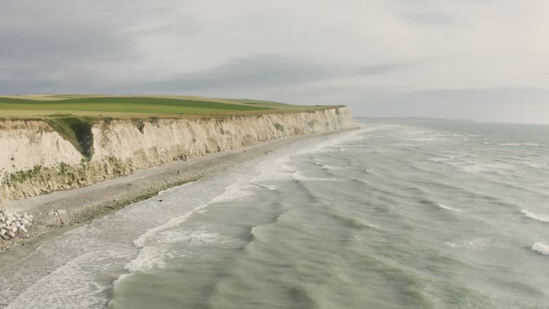 Aerial view of Cap Blanc-Nez.