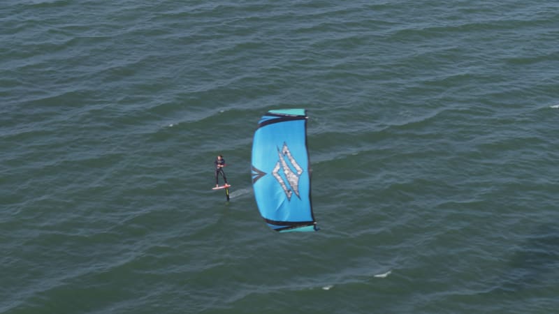 Kitesurfing and Boating in Zeeland, Netherlands