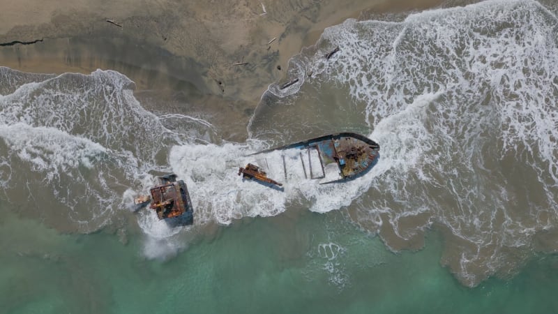 Shipwreck Manzanillo Costa Rica