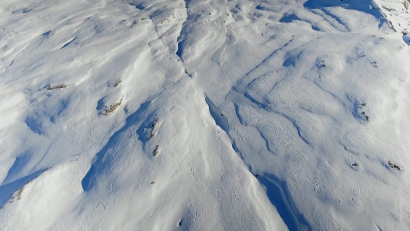 Fast Aerial Reveal of the Alps