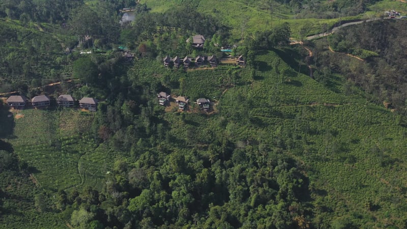 Aerial view of Little Adam's Peak, Ella, Sri Lanka