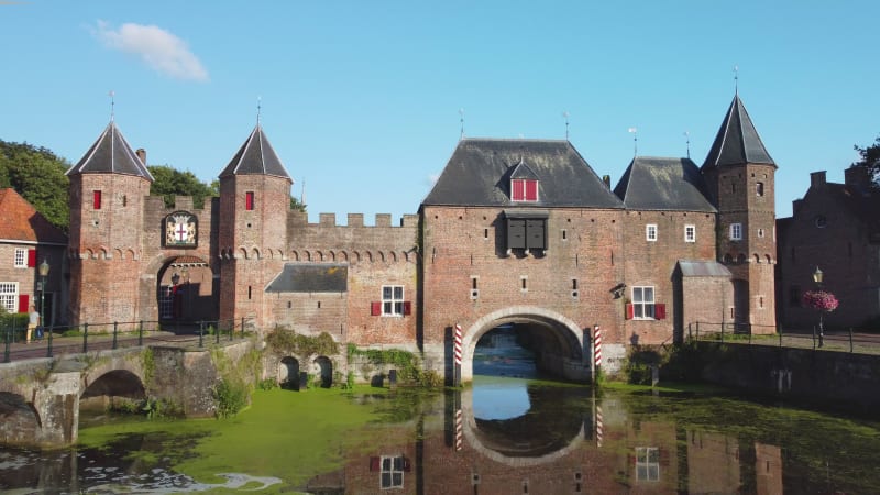 The Koppelpoort in Amersfoort, Utrecht province, the Netherlands.