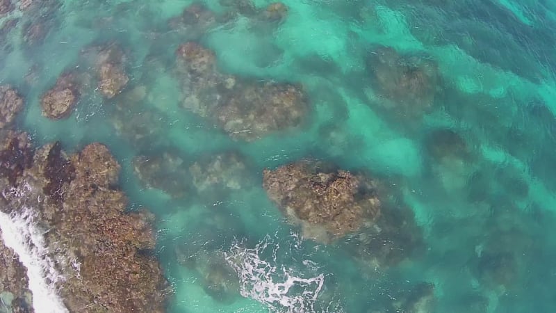Aerial view of Lady Elliot Island, Great Barrier Reef