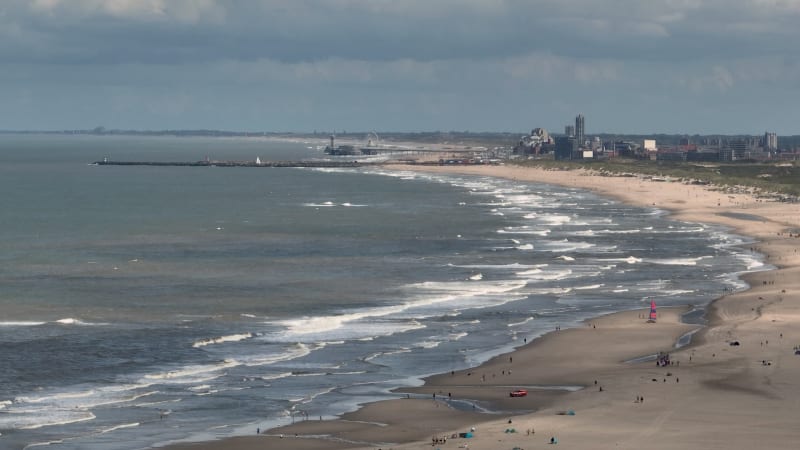 Coastal Scenery of Scheveningen