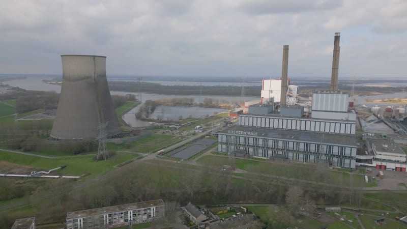 Amercentrale Power Station in the Netherlands