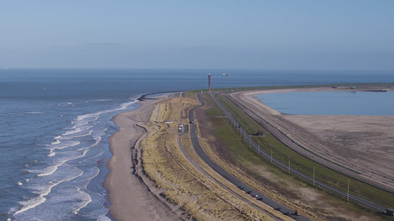 Coastal Protection at Port of Rotterdam with Artificial Dunes